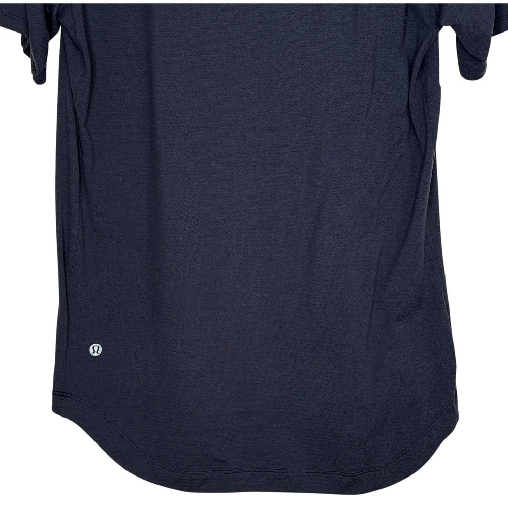 Lululemon Drysense Mesh Crewneck T Shirt M Training Workout Short Sl Stretchy - Picture 6 of 7